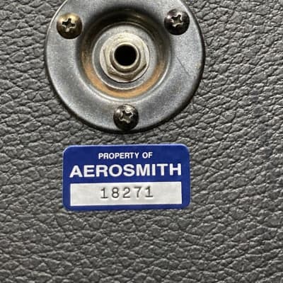 SOLD TO Andy Wrobel Bogner Brad Whitford's Aerosmith, 4x12 Straight, 4x Celestion G12m 65w 16 ohm Authenticated! AUTOGRAPHED! (#20) - Black image 8