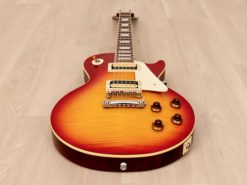 Tokai Heritage Series Love Rock TLS-1 Cherry Sunburst w/ Zebra Bobbin MK2  Humbuckers, Japan | Reverb UK