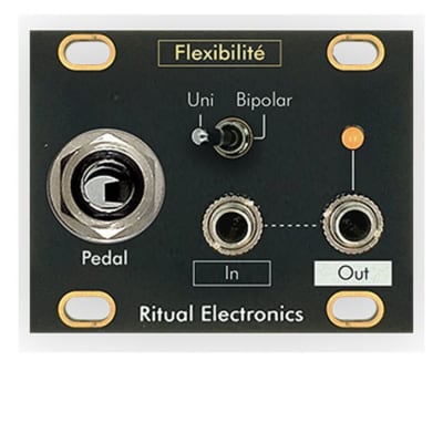 Ritual Electronics Flexibilite Eurorack 1U Expression Pedal Module image 2