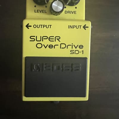 Boss SD-1 Super Overdrive | Reverb