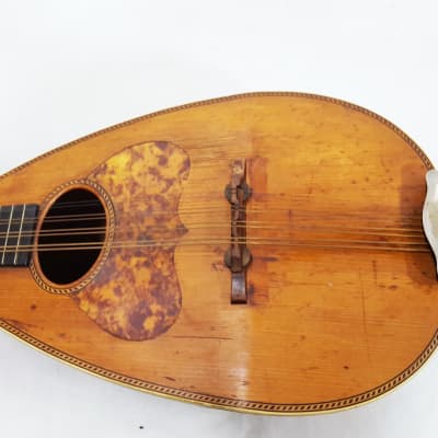 Antique American Conservatory 8-String Bowl Back Mandolin Musical Instrument image 2