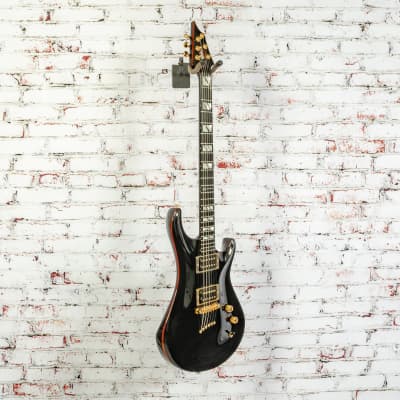 Warrior Instruments Soldier Electric Guitar, Rick Derringer Signed, Black w/ Case x1USA (USED) image 3