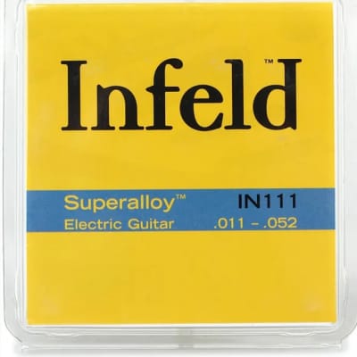 Thomastik-Infeld IN111 Infeld Superalloy Electric Guitar Strings - Medium (.011 - .052) - Standard image 1