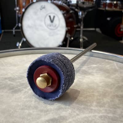 Tackle by Dragonfly Toppers (Hard) Leather Mallet Heads for Drumsticks Drum  Set Percussion Pair