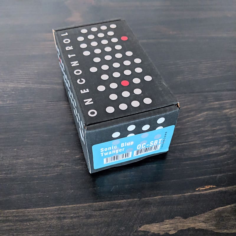 ギター One Control Sonic Blue Tweezers 10% OFF - Until July 23 (EDT)] SONIC BLUE TWANGER (OC-SBTn