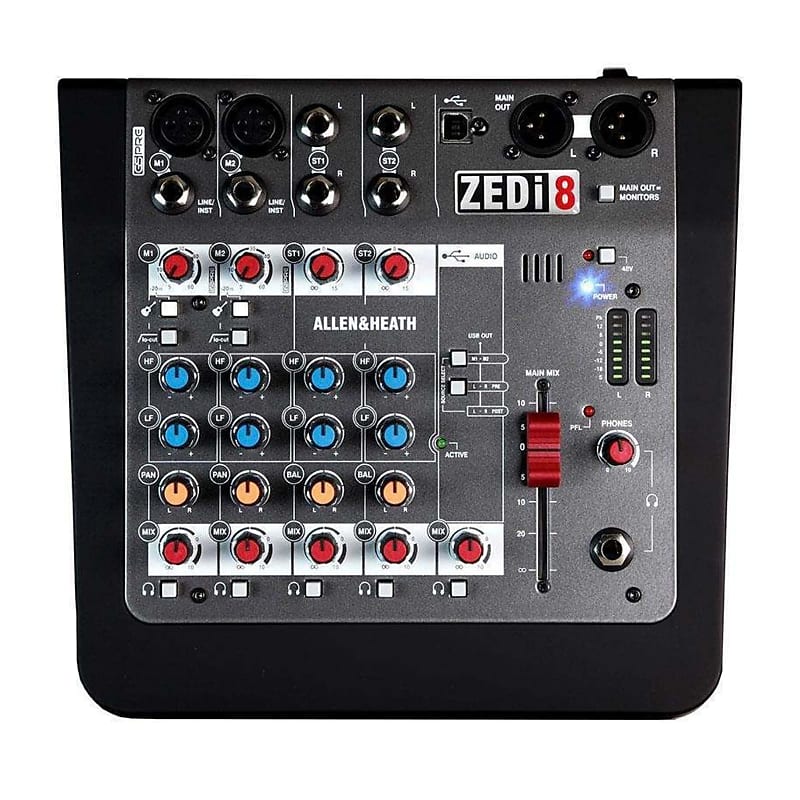 Allen & Heath ZEDi-8 Hybrid compact mixer / USB interface image 1