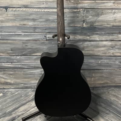 Martin OMC-X1E Black X-Series Acoustic Electric Guitar image 4