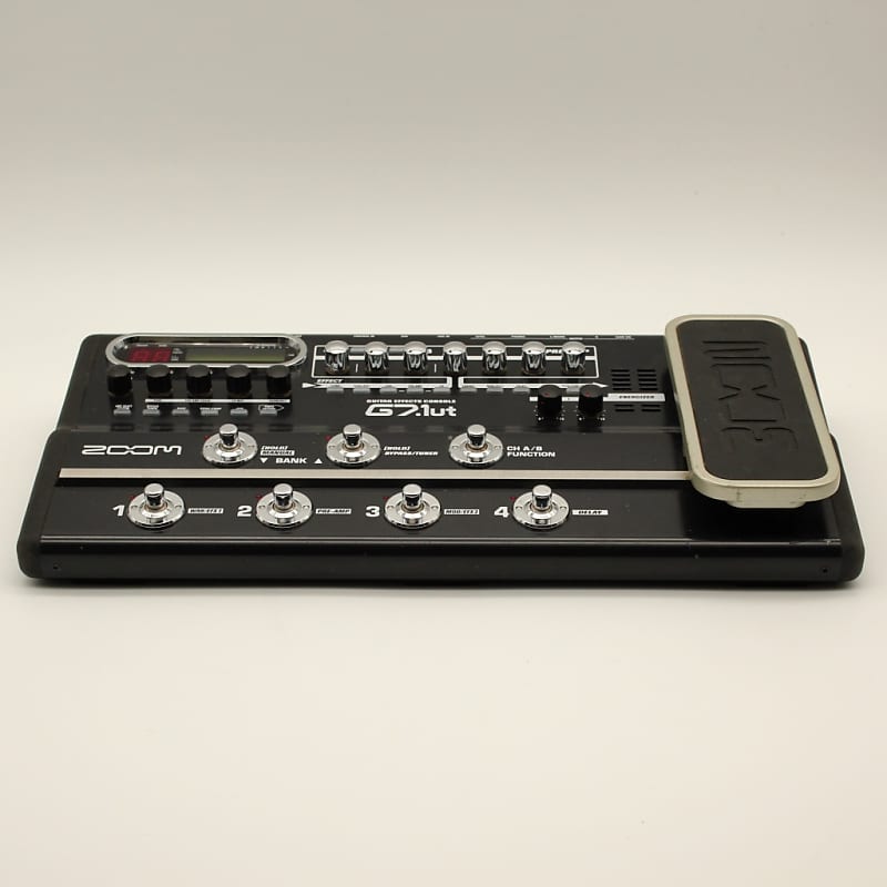 Zoom G7.1ut Guitar Effects Console Processor No Adapter Ship