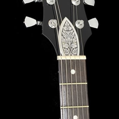 Zemaitis Casimere C24SU Black Pearl Diamond Superior NEW Electric Guitar with Hardshell Case BP BK image 3