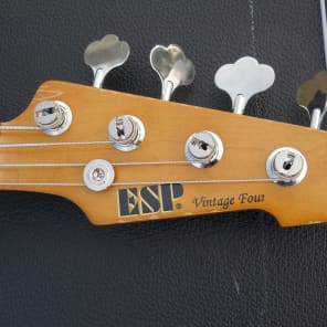 ESP Japan Vintage Four Bass Guitar Prototype Vintage Black