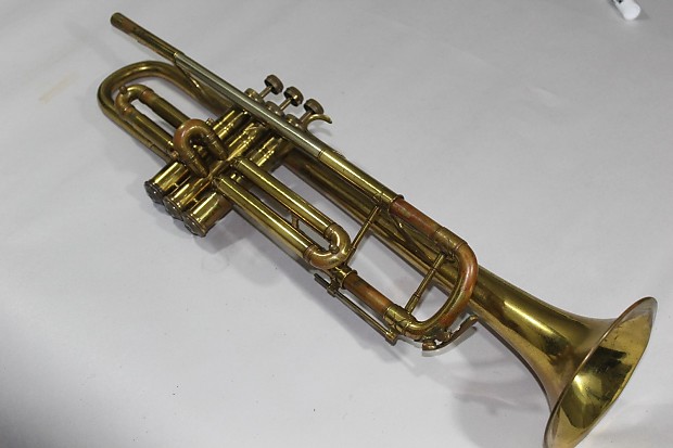 Vintage Couesnon Lafayette Trumpet in Original Case