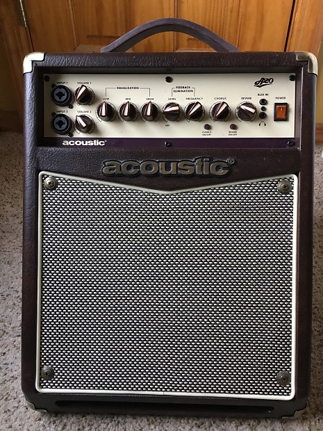 Acoustic a20 20w acoustic guitar amplifier discount