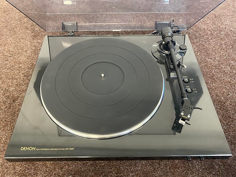 Denon DP-300F Fully Automatic Analog Turntable. Serviced! | Reverb