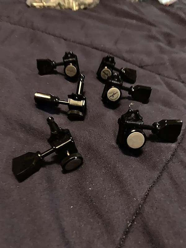 Guyker Locking Tuners 2022 Black, 151, 3x3, traditional Reverb