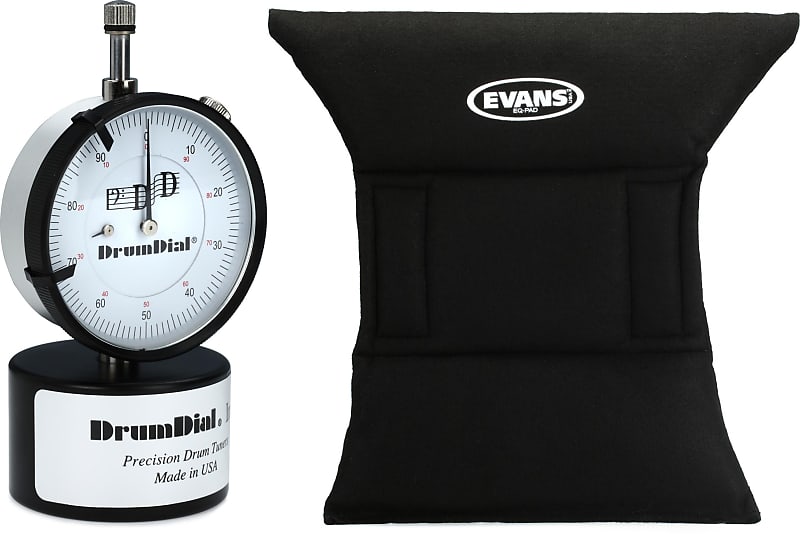 DrumDial Drumdial Precision Drum Tuner Bundle with Evans EQ Reverb