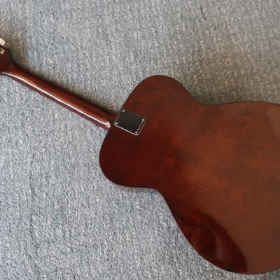 Vintage 1970s Epiphone FT-120 Caballero Acoustic Guitar MIJ With Heavy Duty Light Blue Case! image 7