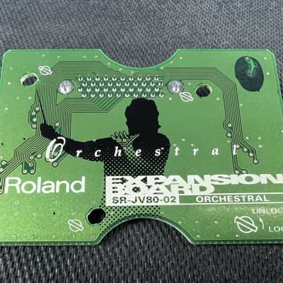 Roland SR- JV80-02 Orchestralnexoansion board  JV XP XV 1080 2080 3080 5080