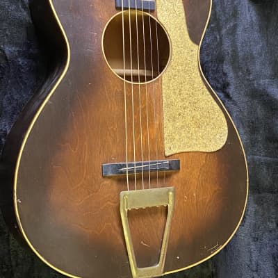 Vintage 30s 1st National Institute Allied Arts Lap Acoustic w/ Geib Soft Shell Martin Gibson case image 1