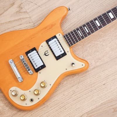 1970s Epiphone Wilshire Vintage Electric Guitar Maple Set Neck Japan Matsumoku w/ Case image 1