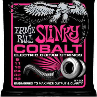 Ernie Ball 2723 Colbalt Super Slinky, .009-.042