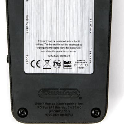 Dunlop CryBaby 535Q Mini Wah Effects Pedal image 6