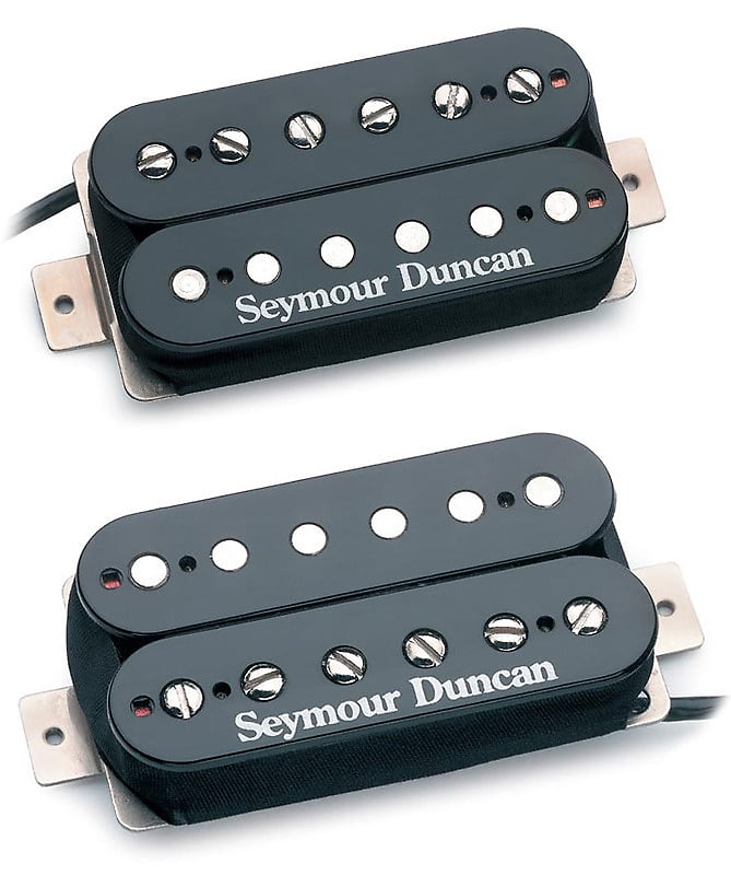 Seymour Duncan Hot Rodded Humbucker Set - black SH-2n Jazz / SH-4 JB image 1
