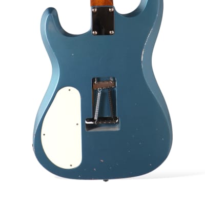 Fiam Guitars Mirari 2023 Pelham Blue over Silver. By past Ronin Guitars luthier Izzy Lugo. NEW (Authorized Dealer) image 9