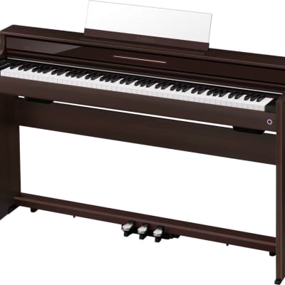 Casio AP-S450 Celviano 88-Key Digital Upright Piano, Brown