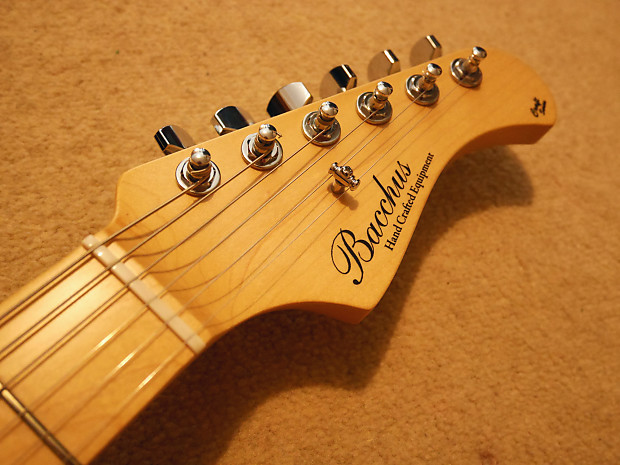 Bacchus Tactics White Blond Hand Made Telecaster Tele Type w
