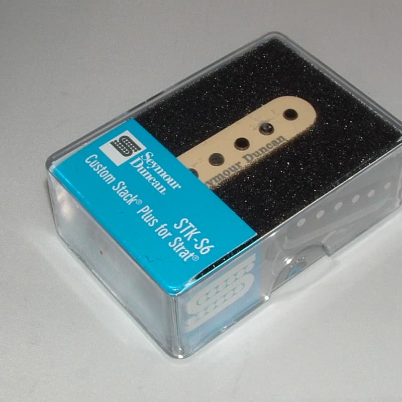 Seymour Duncan STK-S6 Custom Stack Plus Strat (Black) [Reliable 