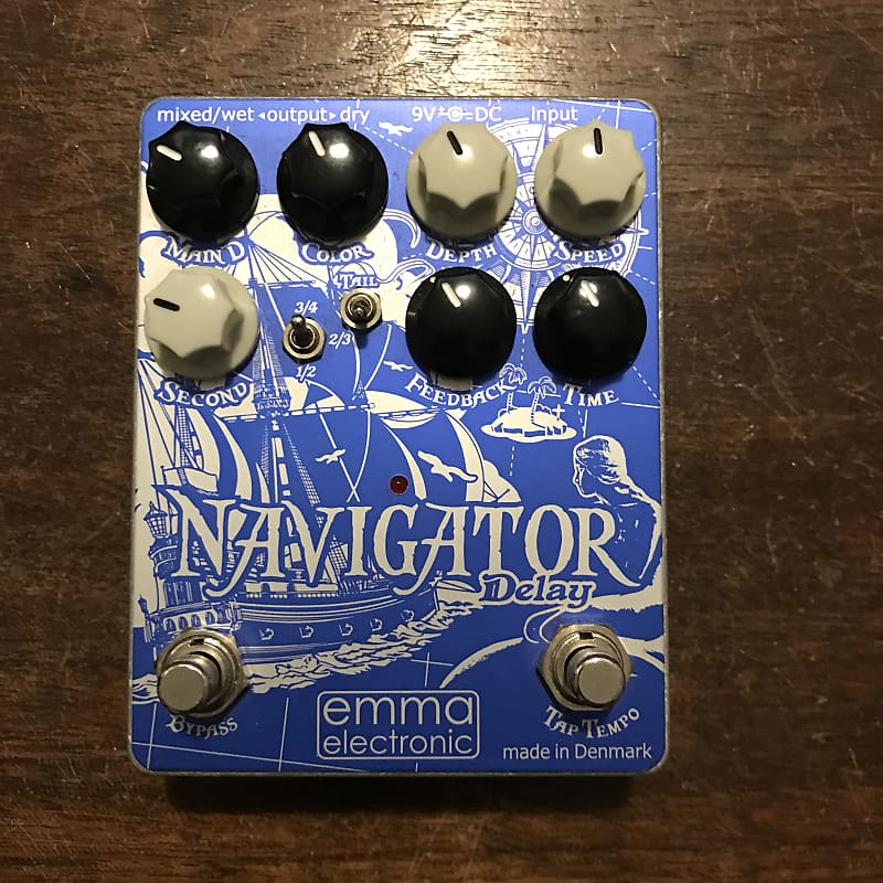 ディレイ・ペダル Navigator Delay emma electronic
