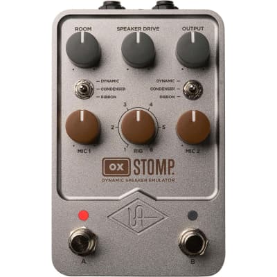 Reverb.com listing, price, conditions, and images for universal-audio-ox-stomp-dynamic-speaker-emulator