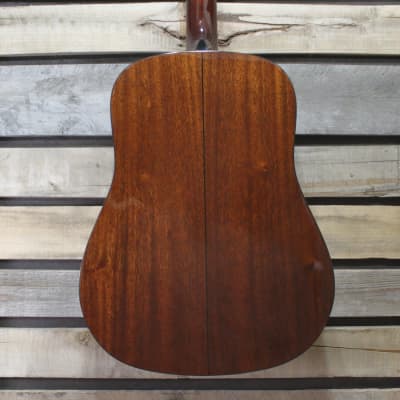 Used Morgan Monroe M-15-V Solid Top Dreadnought Acoustic Guitar with Vintage V-Neck image 2