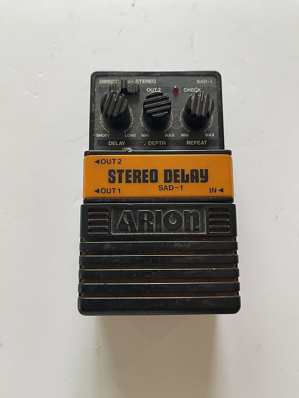 Arion SAD-1 Stereo Analog Delay Rare Vintage Guitar Effect Pedal MIJ Japan image 1
