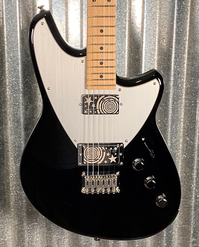 Reverend Billy Corgan Z-One Signature Midnight Black Guitar | Reverb