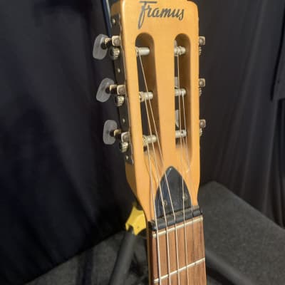 Framus Classical Guitar 1960s with Fishman Ellipse Matrix Blend Pickup image 12