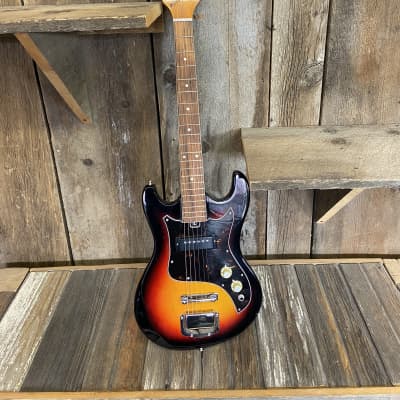 Teisco Japan Single P90 306-14049 60's/70's 3 Tone Sunburst
