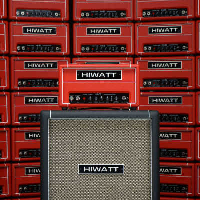 Hiwatt Hi-5 Amplifier Head - World Red Head Day Exclusive - Limited Red Tolex image 2