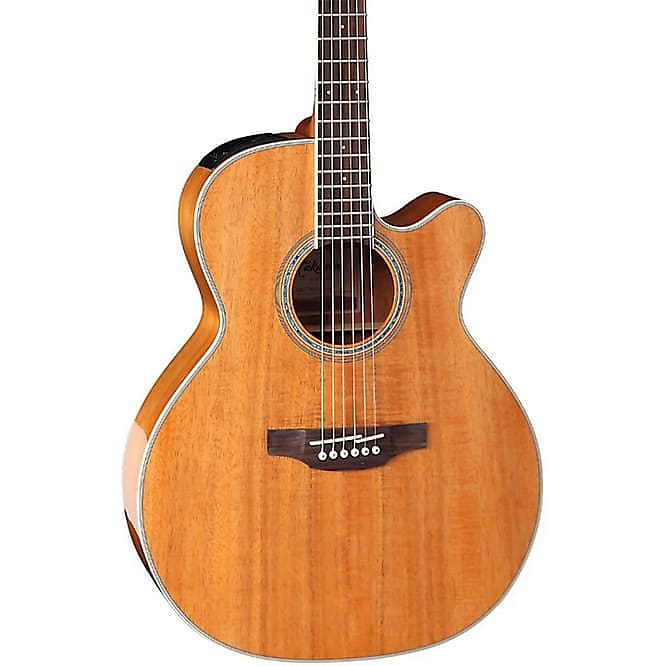 Takamine GN77KCE Mini Jumbo Acoustic-Electric Guitar Gloss Natural image 1