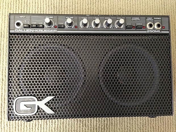 Gallien krueger hot sale 250ml speakers