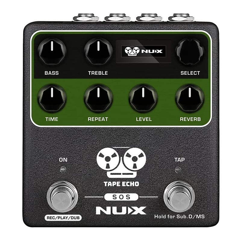 NuX Tape Echo Delay and Reverb Effect Pedal