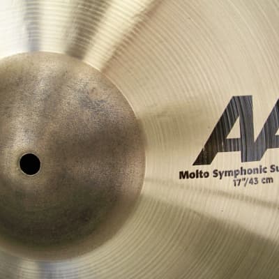 Sabian AA 17" Molto Symphonic Suspended Cymbal/Model # 21789 - 1145 Grams/NEW image 2