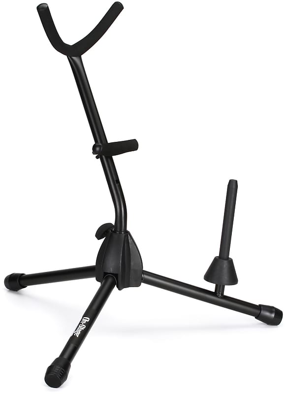On-Stage SXS7101B Alto/Tenor Saxophone Stand with Flute Peg image 1