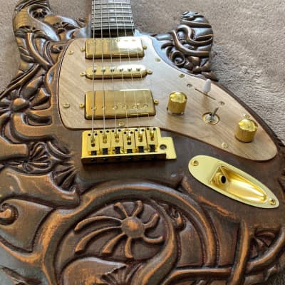 Sunshine Daydream Carved Woodruff Brothers Guitars - Satin Lacquer image 3