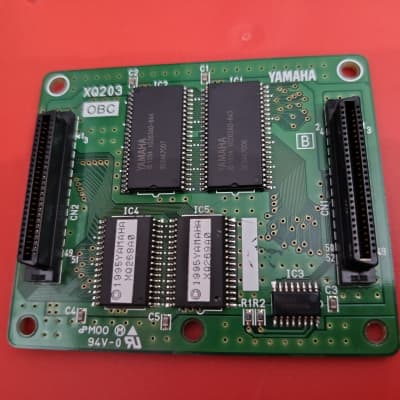 Yamaha W5 W7 expansion board WEMB02 VINTAGE SOUND 70s 4MB 76 TONES 1995-1996 Pcb