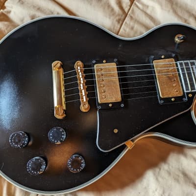 FGN Fujigen NLC-20 Les Paul Custom 2019 - Satin Matte Black - | Reverb