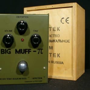 Electro-Harmonix/ Sovtek Green Russian Big Muff π -1994