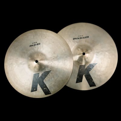 Zildjian 13" K Series "EAK" Hi-Hat Cymbals (Pair) 1982 - 1988