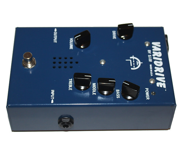 【希少品】SIB VARIDRIVE ギターエフェクター SIB Varidrive | Rare Tube Overdrive (Made in USA) | Fast