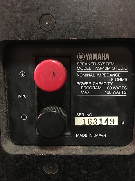 Yamaha NS-10M Studio (Pair) with Bryston 2B Amp & Cables n/a